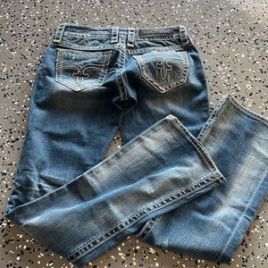 ROCK REVIVAL JEANS W28